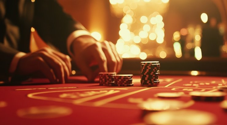 Dealer Speed Blackjack teslatogel dalam studio profesional